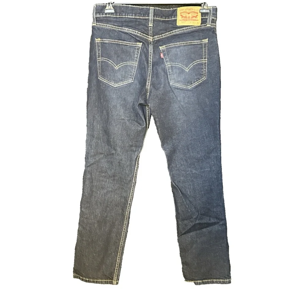 Levi's 511 Slim Fit Jeans Men's 33 x 30 Dark Blue Denim All Seasons Tech Stretch